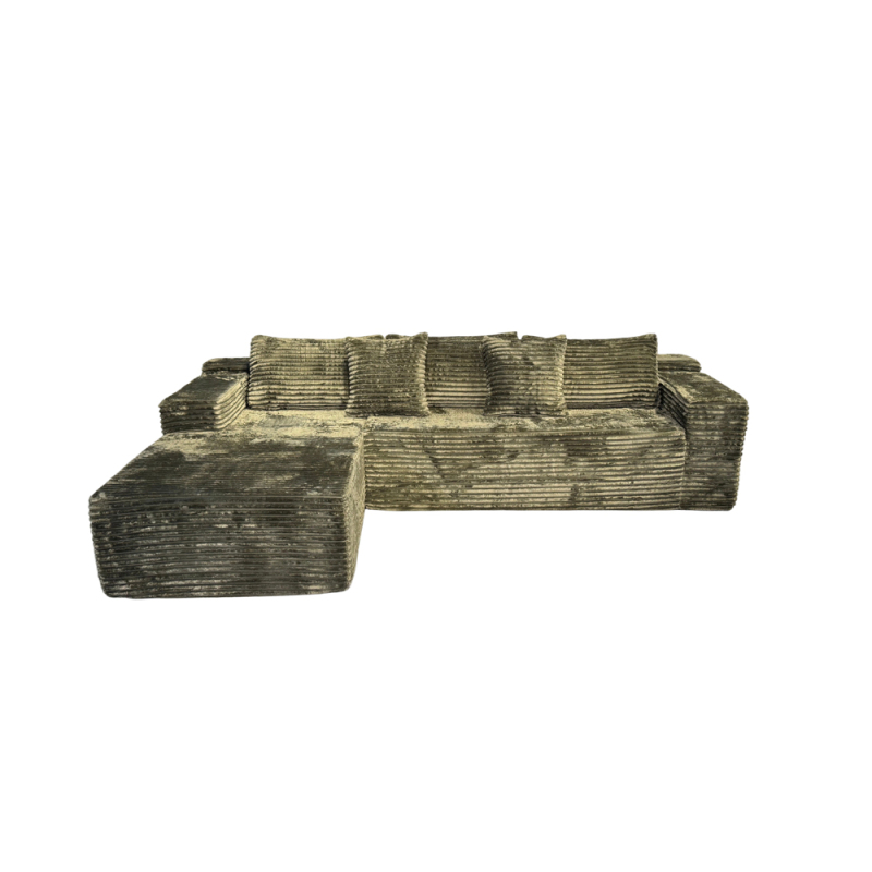 New Modern Foshan Sectional Corner Furniture Couch Apartment Sofa with Good Price