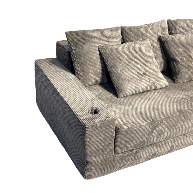 China Fabric New Foshan Home Furniture High-Resilience Set Leisure Wholesale Sofa CS2560