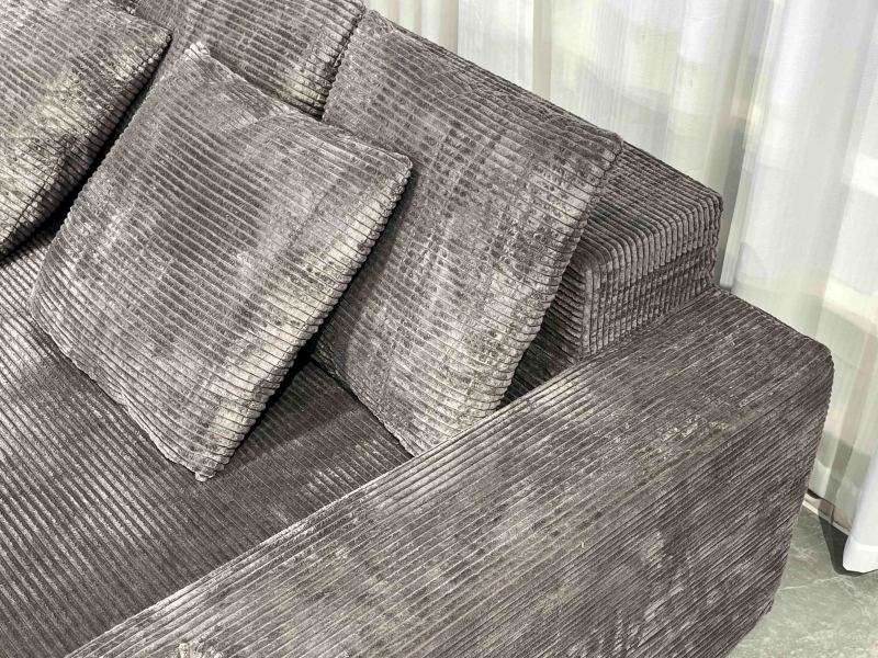 China Fabric New Foshan Home Furniture High-Resilience Set Leisure Wholesale Sofa CS2560