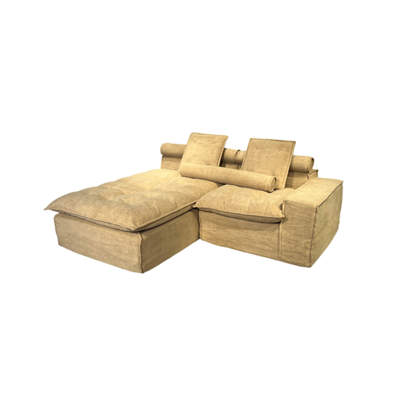 Fabric Non Inflatable Foshan Living Room Furniture Compressible Sofa CS2567