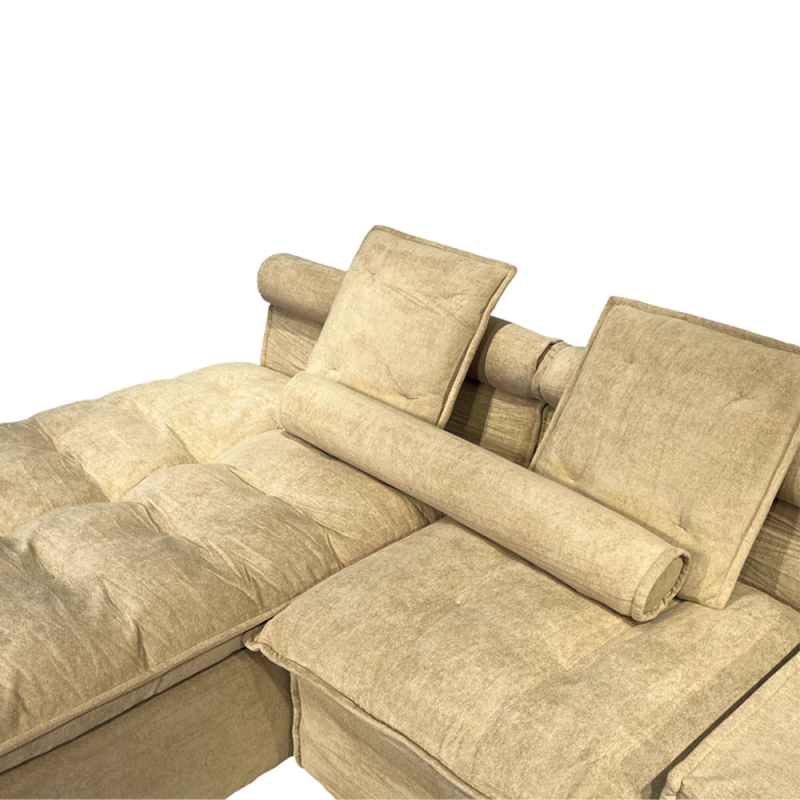 Fabric Non Inflatable Foshan Living Room Furniture Compressible Sofa CS2567