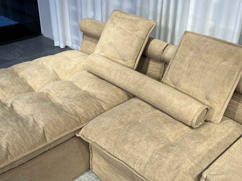 Fabric Non Inflatable Foshan Living Room Furniture Compressible Sofa CS2567