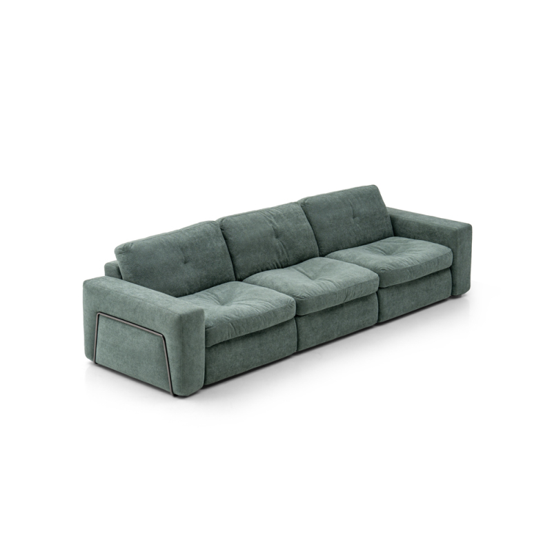 High Quality Jxh Sponge Living Room Fabric Home Furniture Set Compressed Sofa