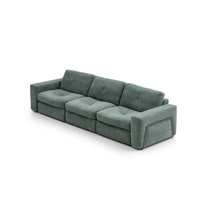 High Quality Jxh Sponge Living Room Fabric Home Furniture Set Compressed Sofa
