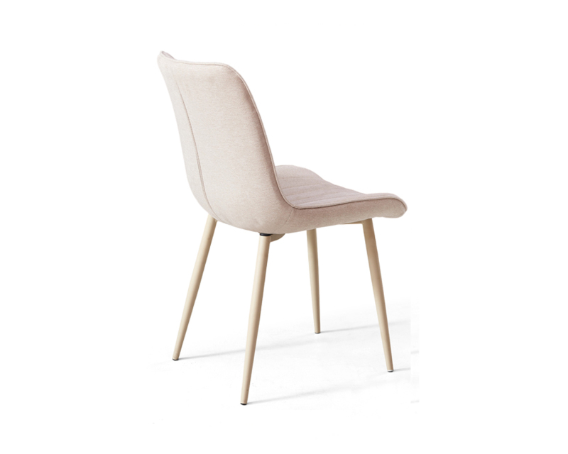 Fabric Frame Light Weight Kitchen Modern Dining Chair with High Quality
