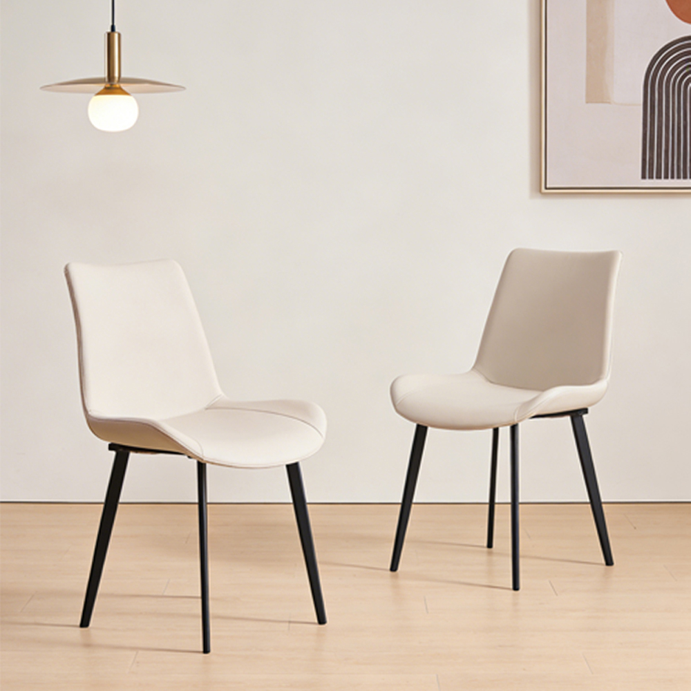 faux leather chairs