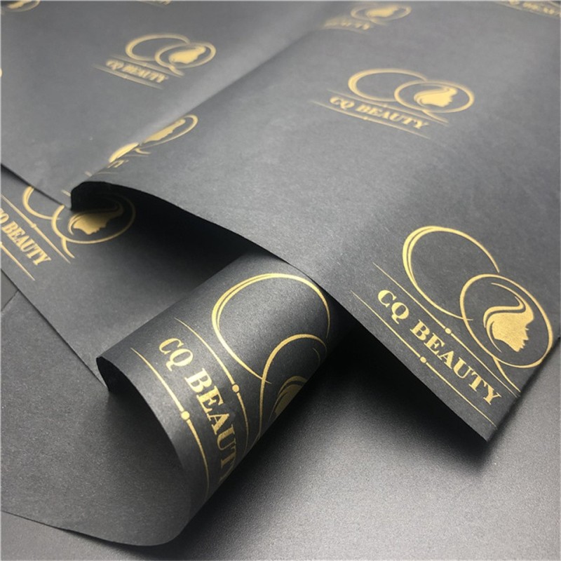 Cheap custom logo printed gift clothing wrapping tissue paper
