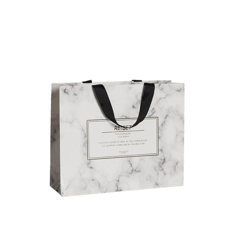 No minimum logo printed custom luxury paper shopping bags for jewelry and cosmetics packaging