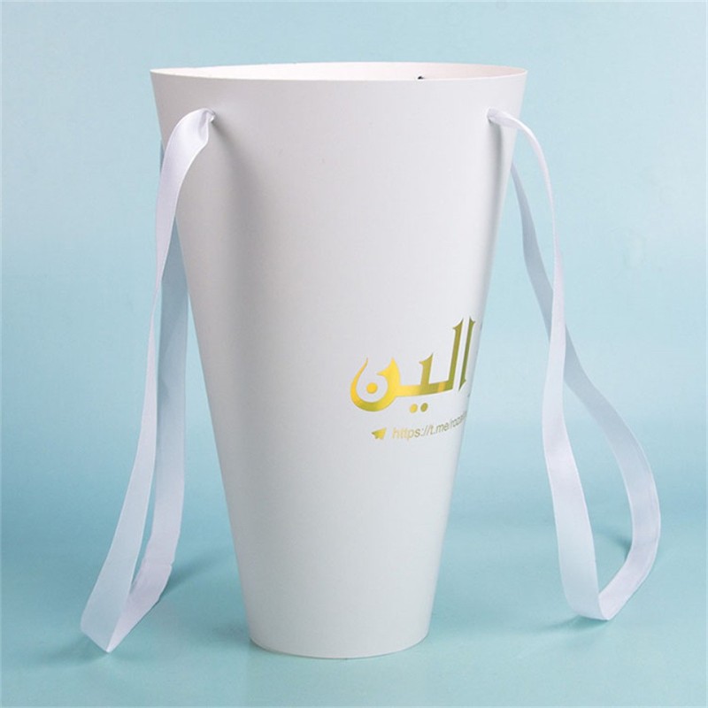 Florist's Shop dedicated attractive decoration custom paper flower carrier bag