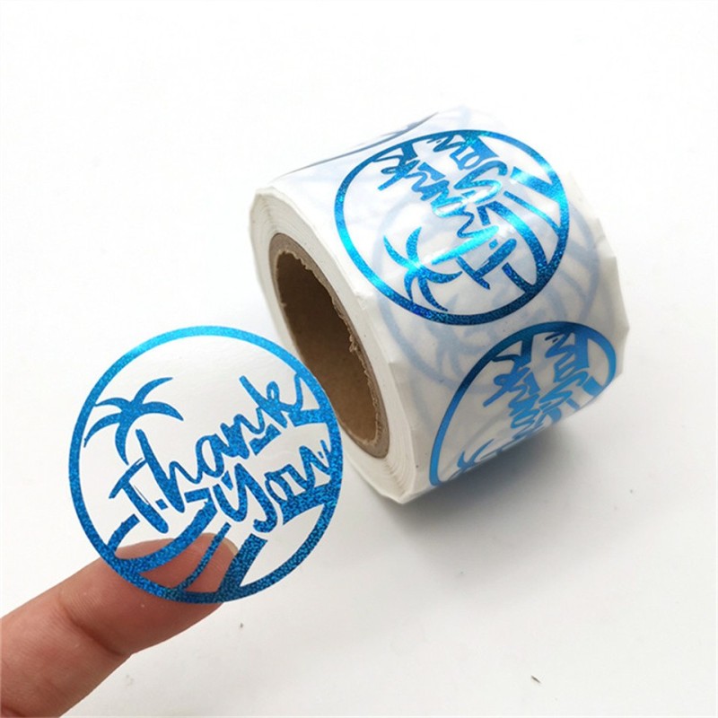 Promotional custom logo waterproof vinyl stickers for 10ml bottle labeling