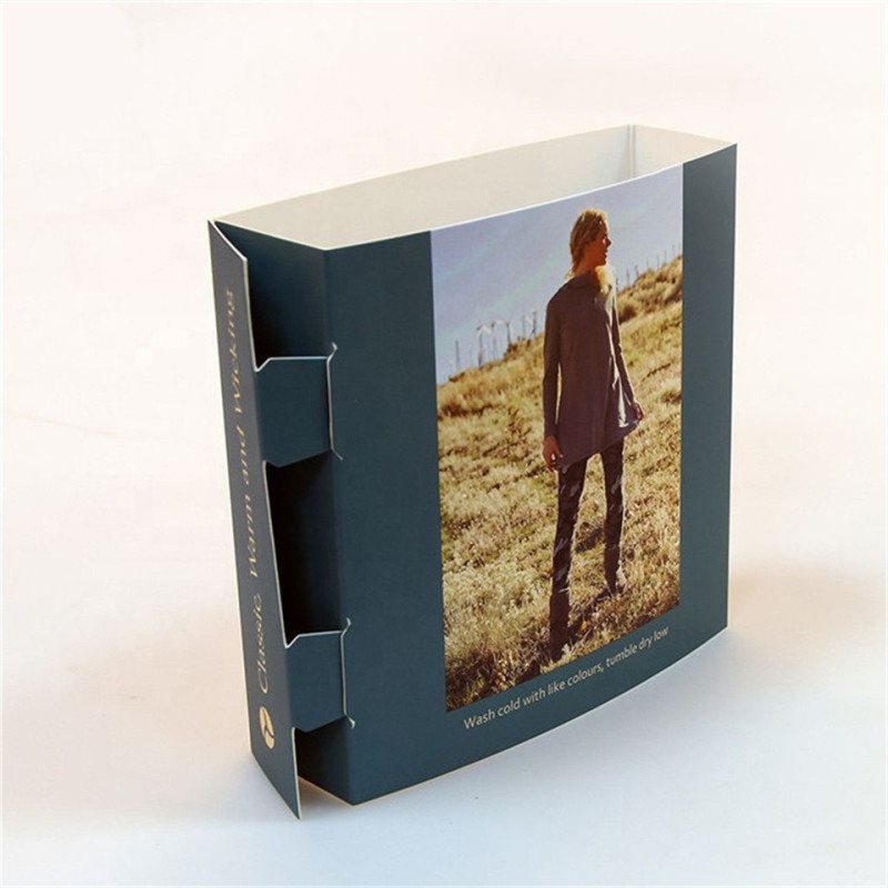 Luxury customized book packaging printed paper sleeve with logo