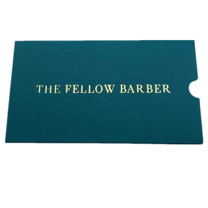 Invitation Custom Printed Cardboard Thank You Card Paper Sleeve Packaging