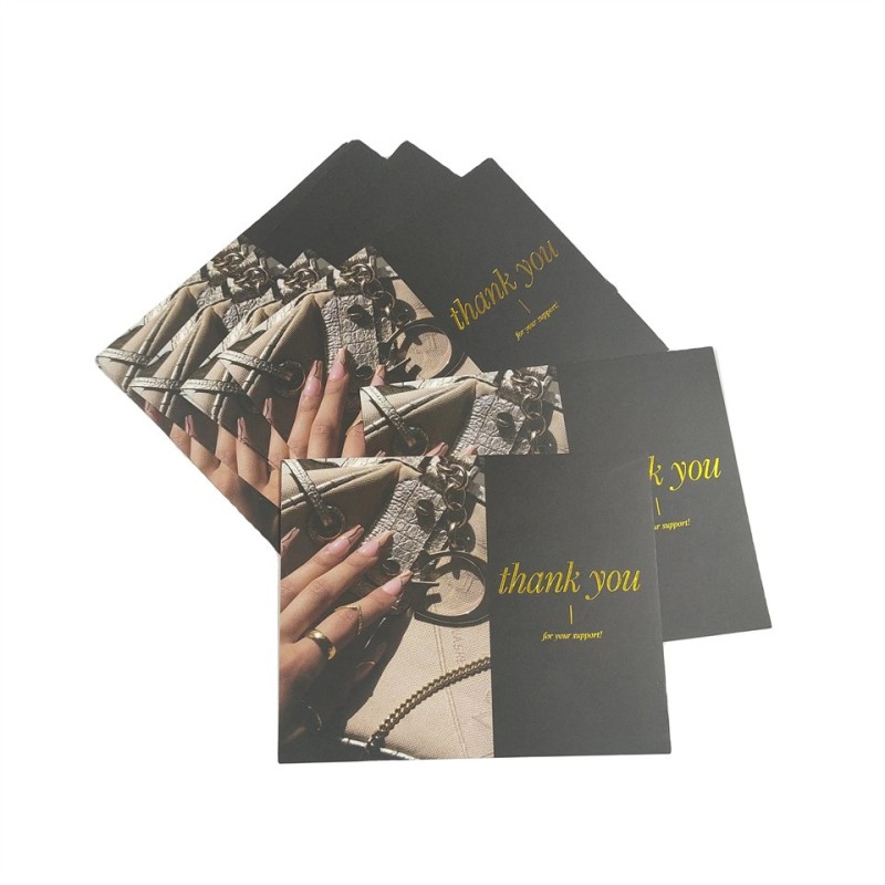 2024 New Style Wholesale Custom Valentine's Day Thank You Business Paper Card