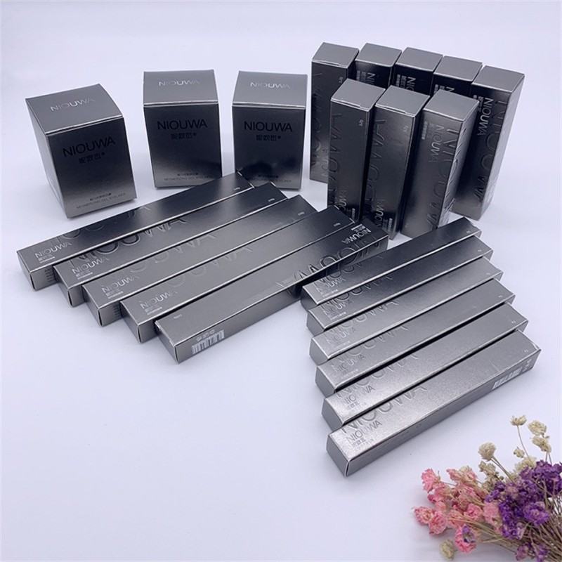 Customized UV Sliver Coating Exquisite Cosmetic Lipstick Packaging Paper Box