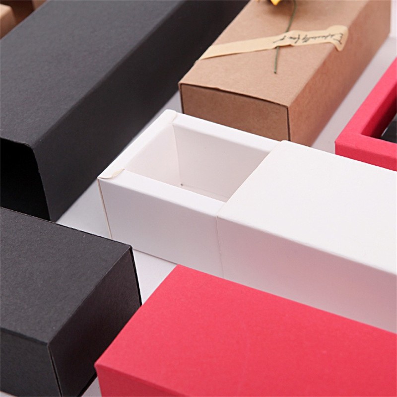 Luxury Sustainable Recyclable Sliding Drawer Nail Polish Bottle Packaging Paper Box