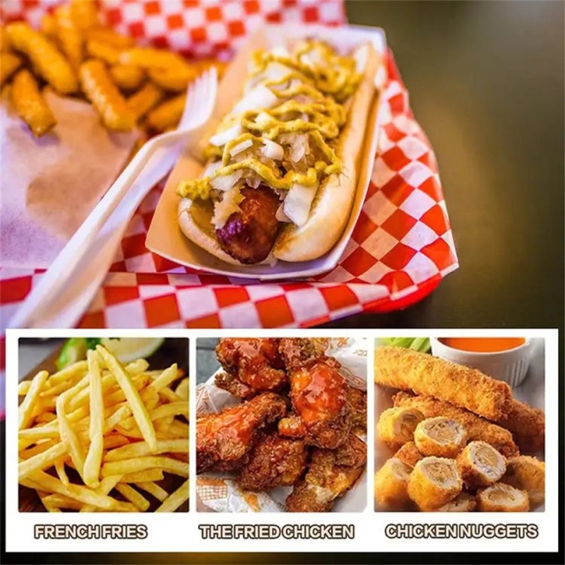 Disposable Compostable Food Container Burger Hot Dog Paper Tray