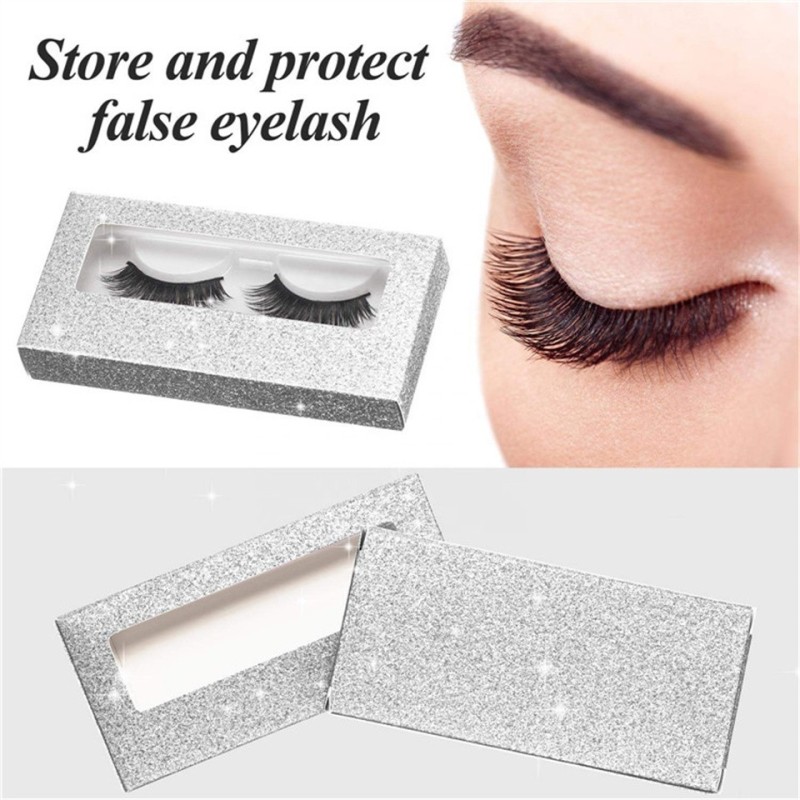 Wholesale custom printed private label cardboard mink false eyelash packaging paper box