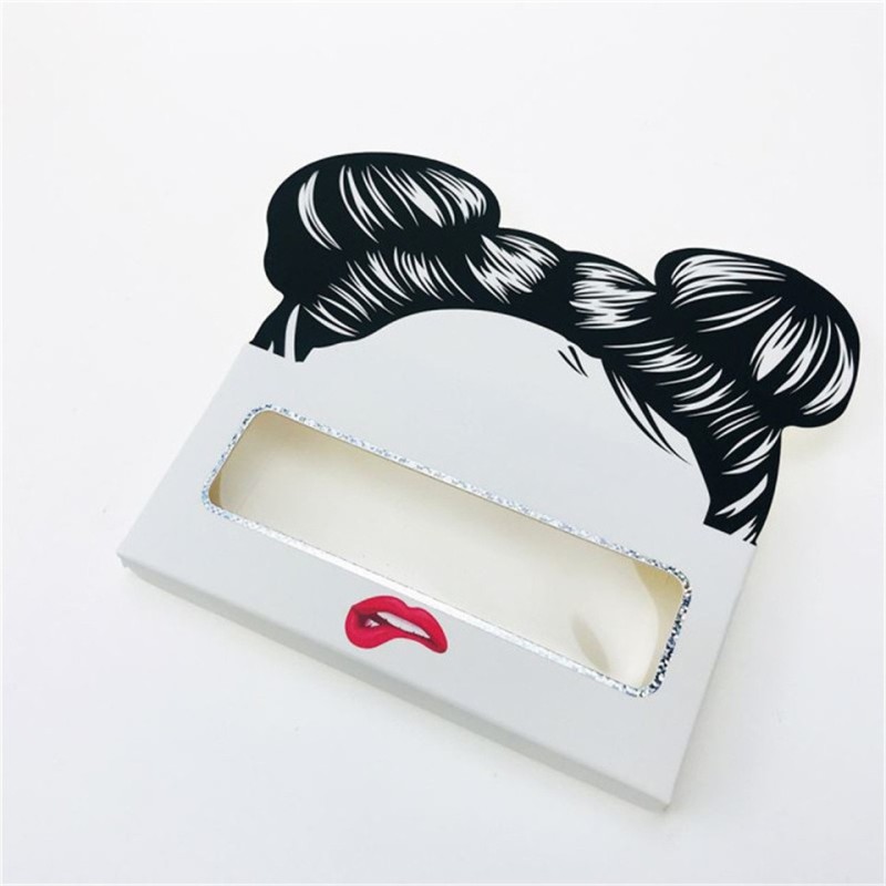 OEM Fashion luxury CMYK Printed Eyelash 3D Mink Eyelash Packaging Paper Box