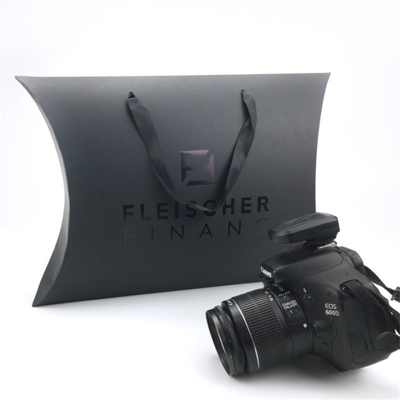 Fashion Attractive Design 250gsm white cardboard human hair extension wigs packaging pillow paper box