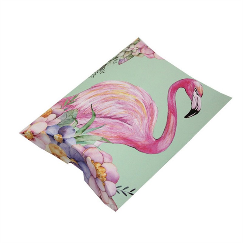 2024 New Product Custom CMYK Printed Gift Candy Packaging Pillow Paper Box