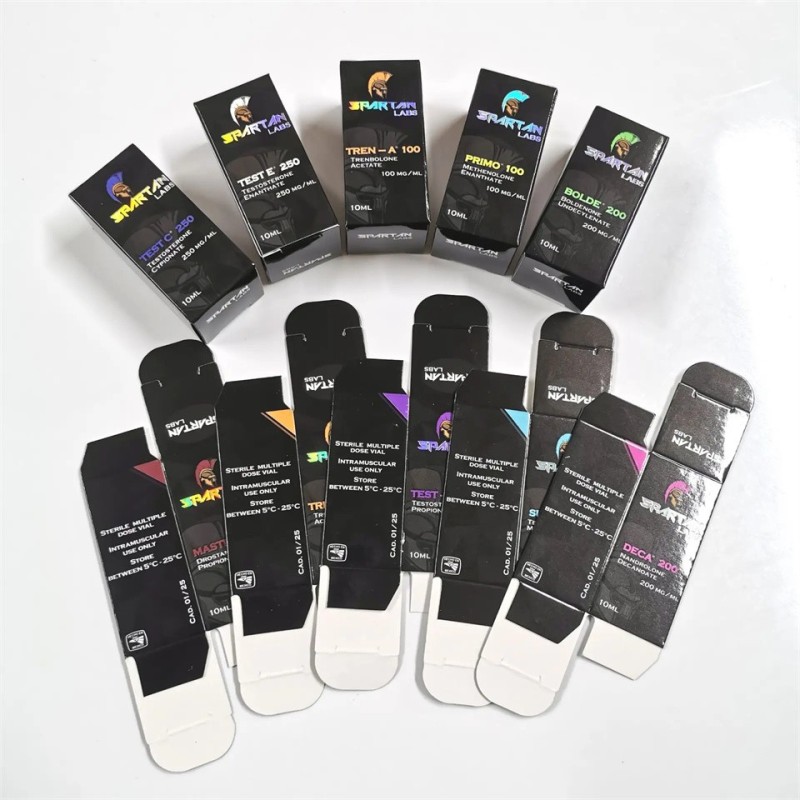 Custom 10 ml Medicine Steroid Hologram Vial Paper Box Packaging