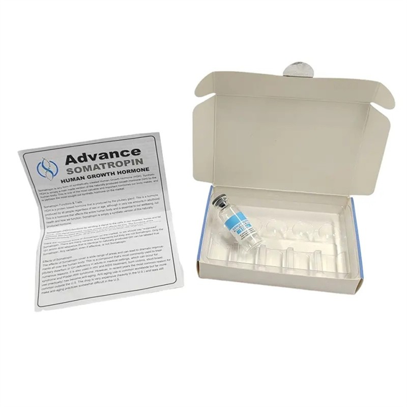 HGH Custom 2/10 ml Branded Names Medicine Steroid Hologram Empty 30ml Vial Paper Packaging Box