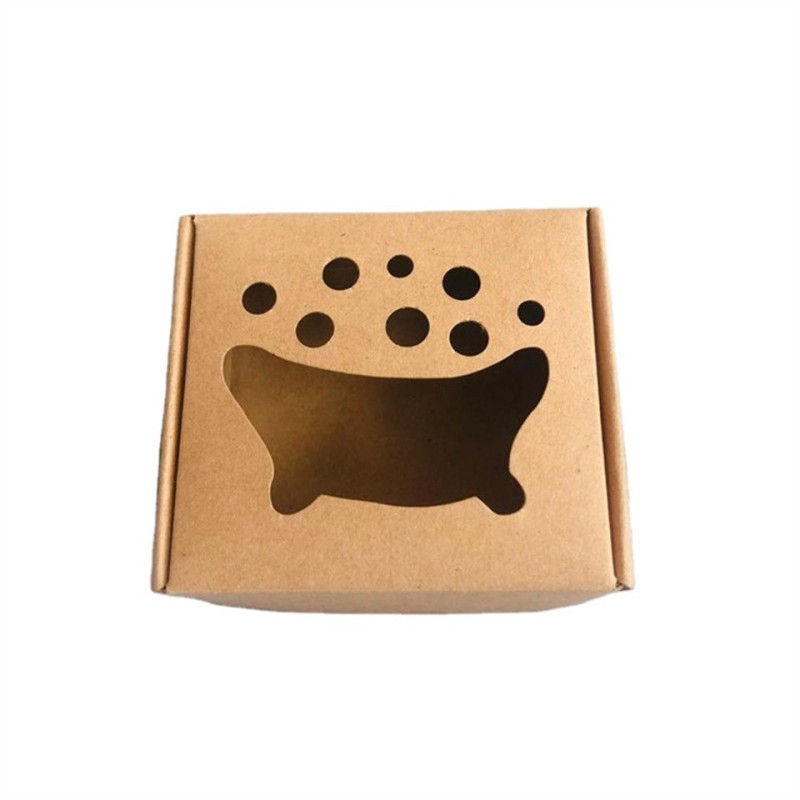 Wholesale Sustainable Small Mini Chocolate Brown Kraft Paper Packaging Box