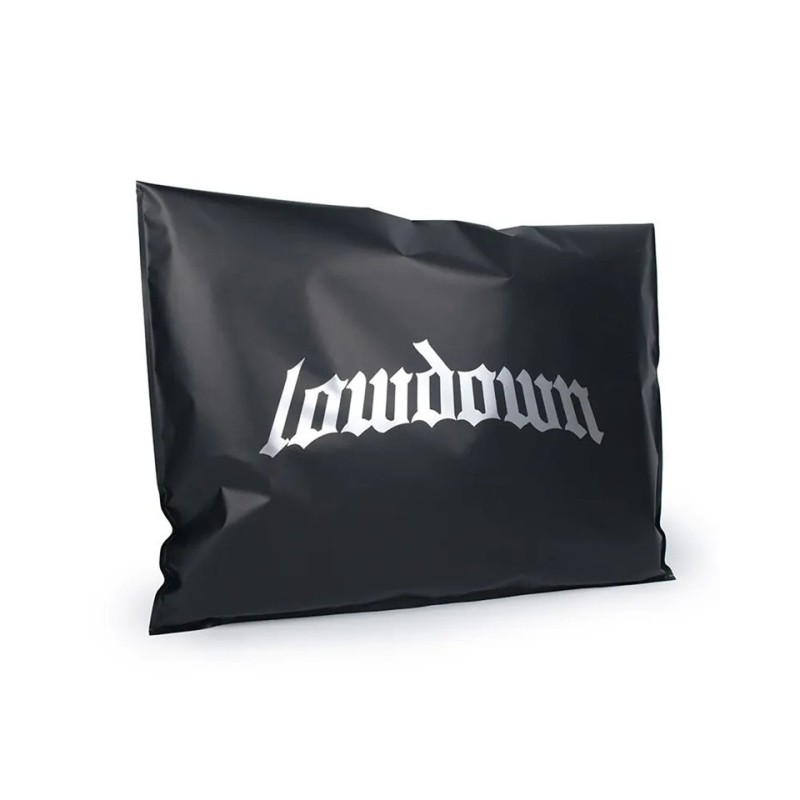 Manufacture custom logo eco friendly sliver logo plastic poly mailer compostable mailing bags
