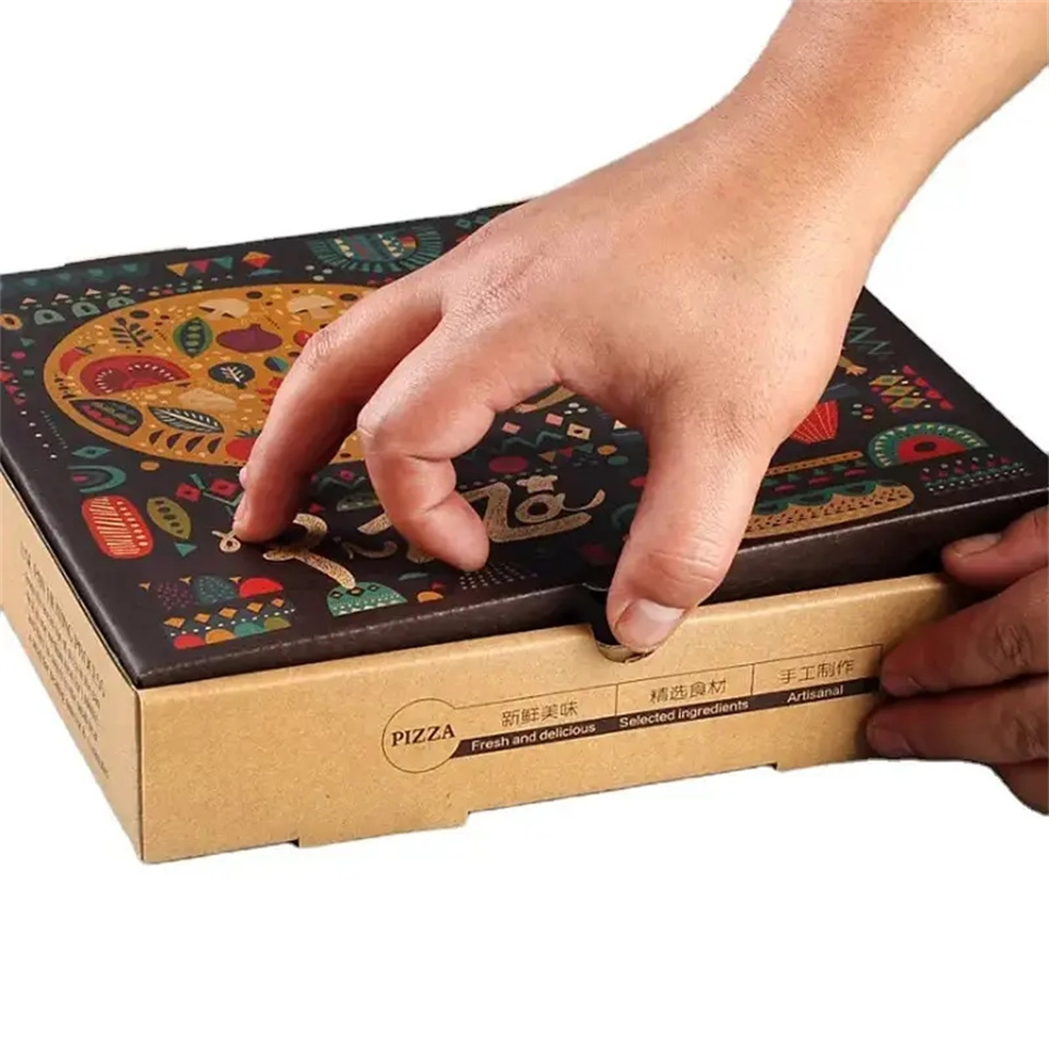 Printed pizza box