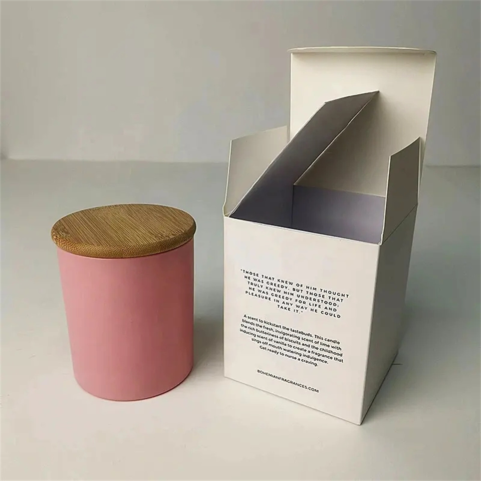 Printed paper candle box