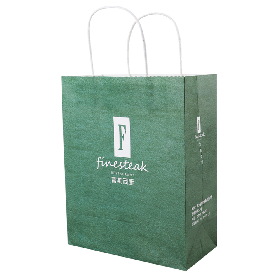 Take away paper bag