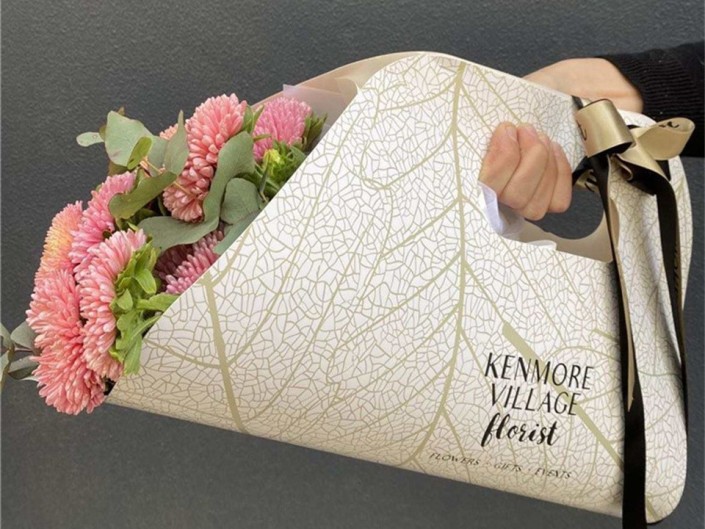 Fantastic Special Unique Paper Sleeve For Flower Packaging