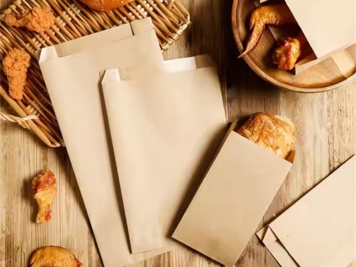 Please be addicted to our FSC certificated Food Grade Custom Paper Bread Bags.