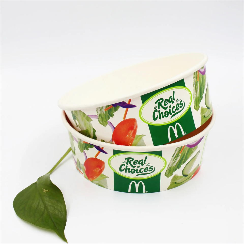 Custom paper bowl