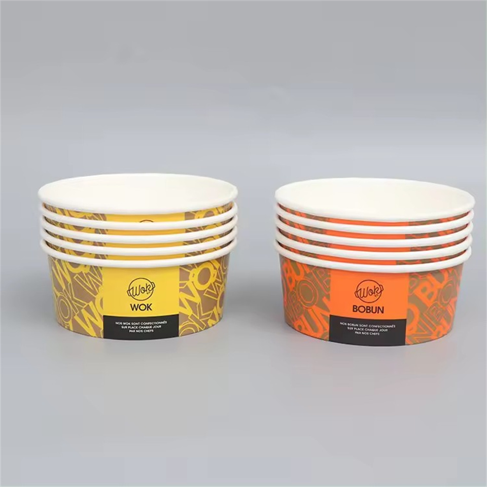 Custom paper bowl
