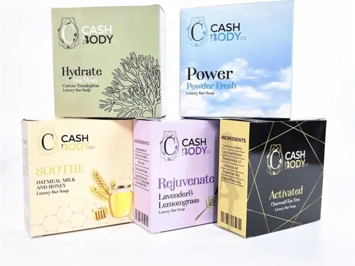 Flexible Unique Free Design Custom Printed Soap Paper Packaging Box For Your Fablous Handmade Soap.