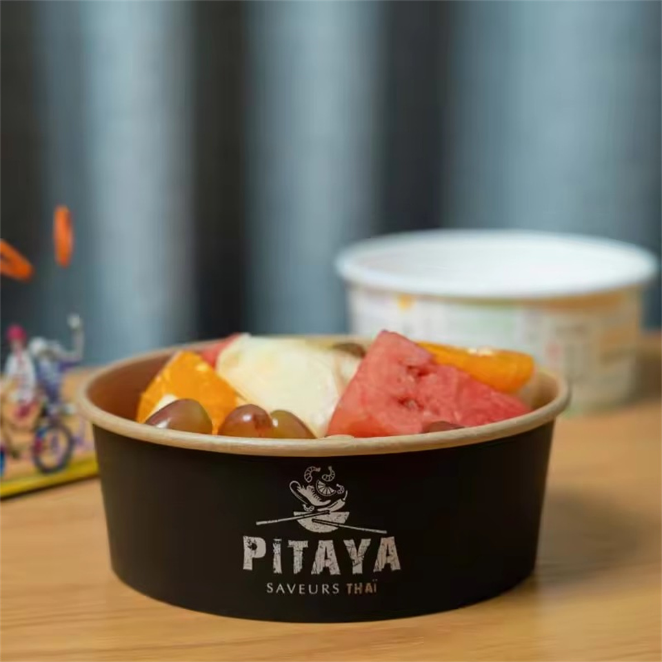 Custom paper bowl