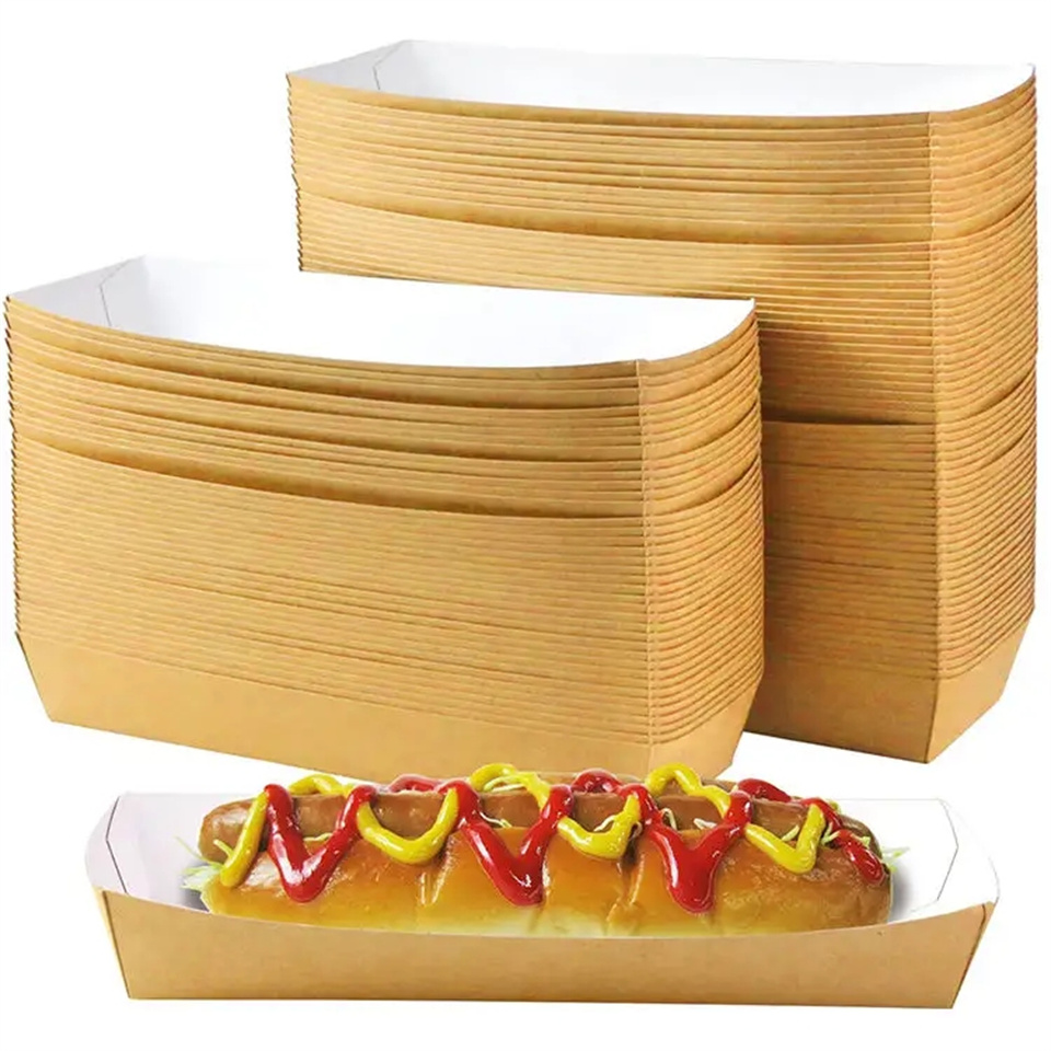 Kraft paper trays