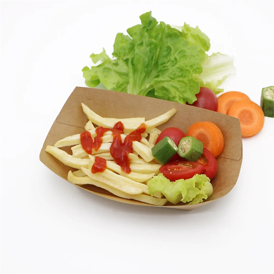 Kraft paper trays