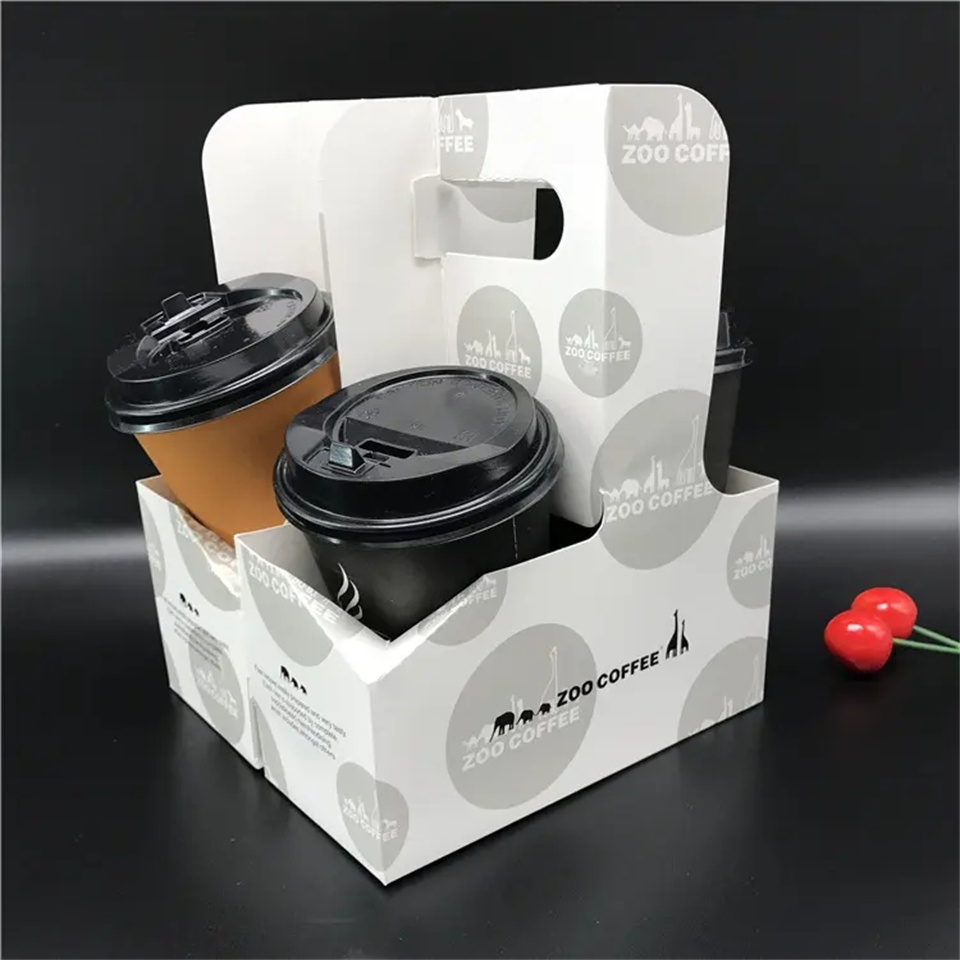 Custom paper cup holder