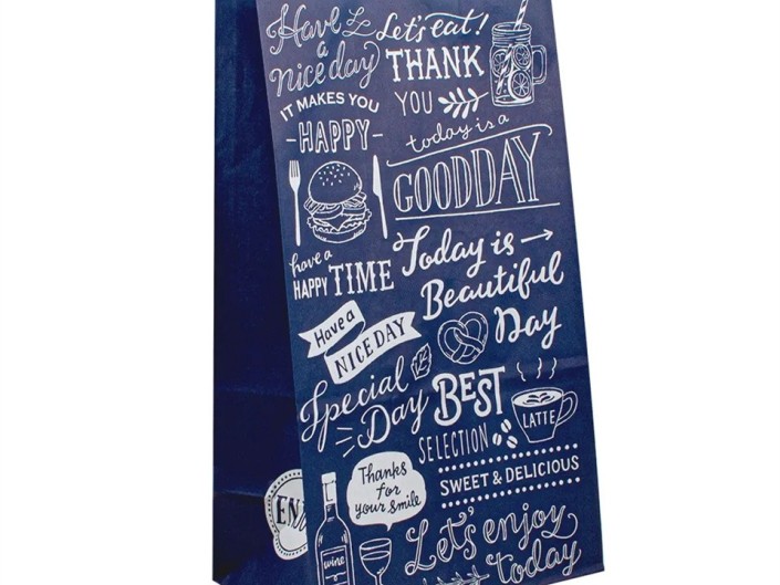 We believe custom printed pastry paper bags would be a nice packaging for snacks and sweets.