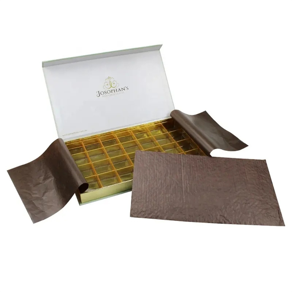 Chocolate paper box