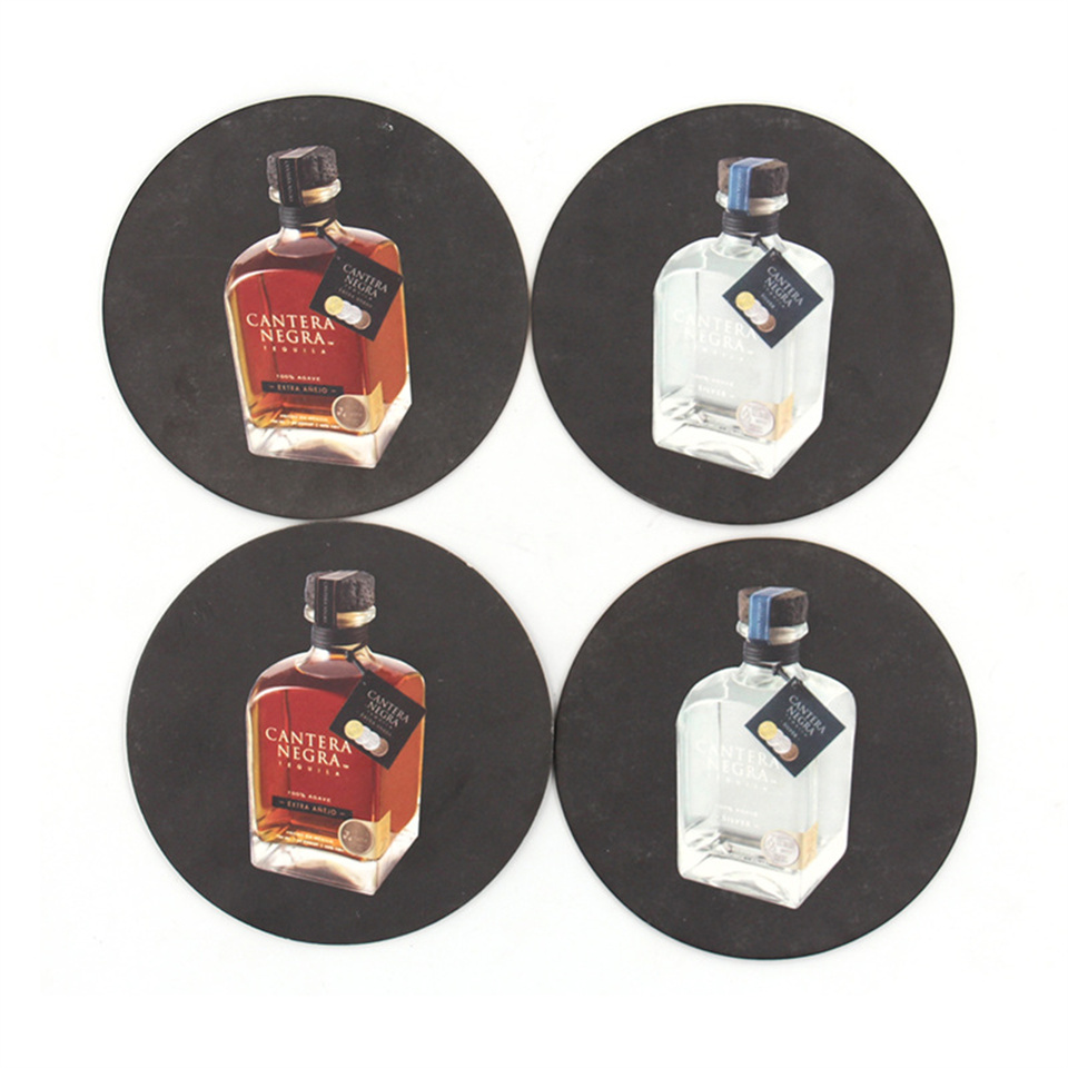 Custom paper coasters