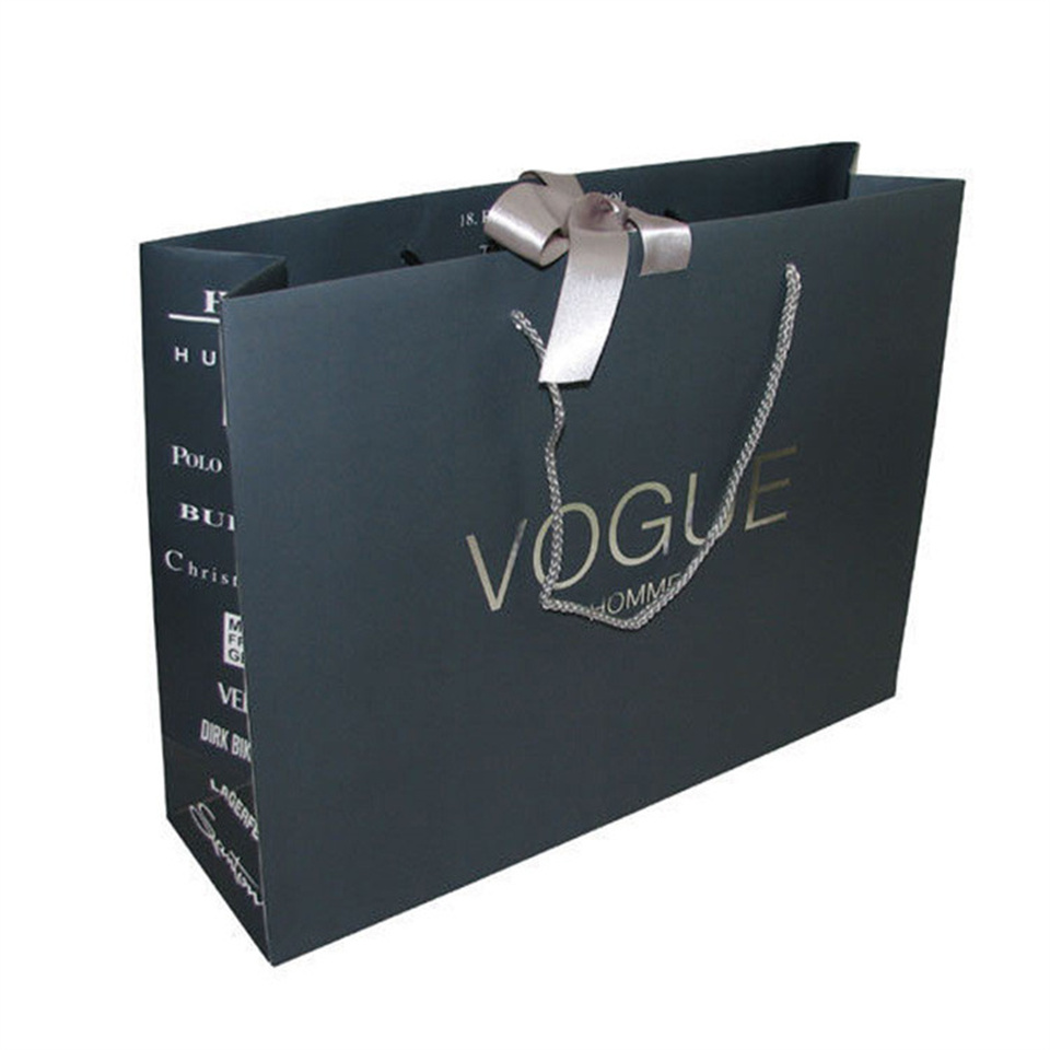 black paper bag