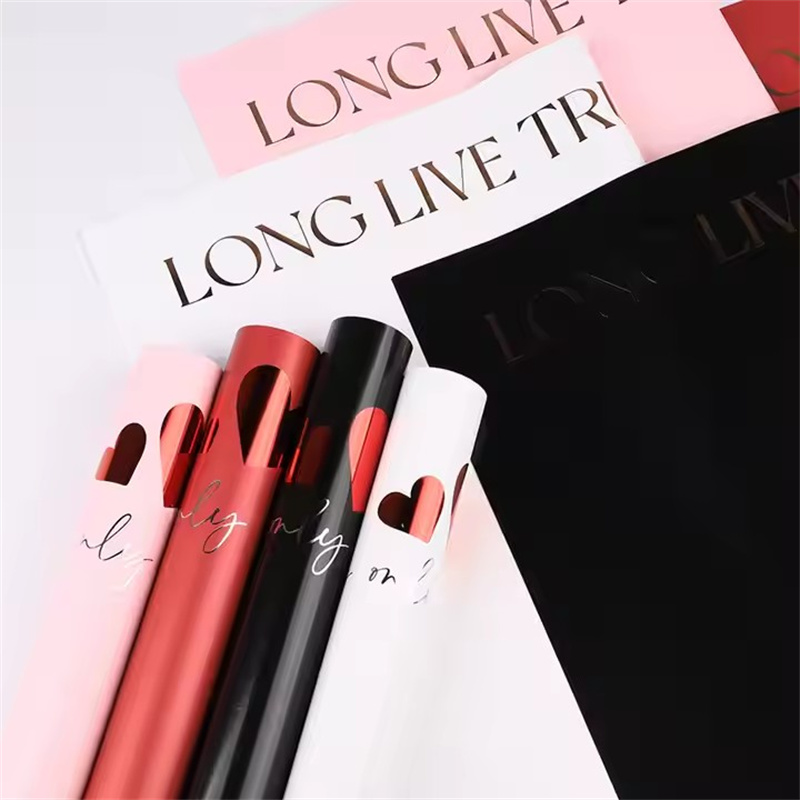 Flower wrapping paper