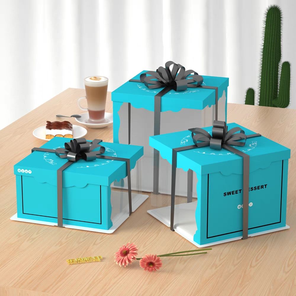 PET cake boxes
