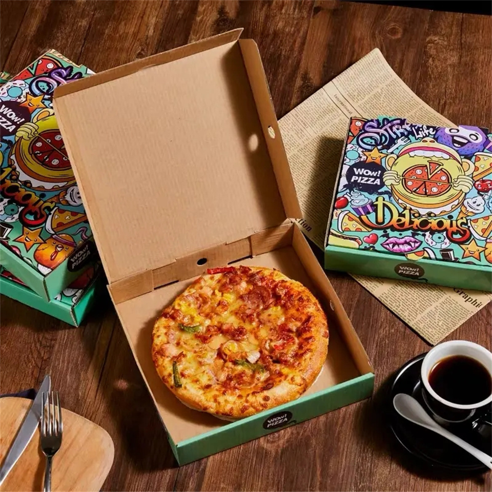 Custom pizza box
