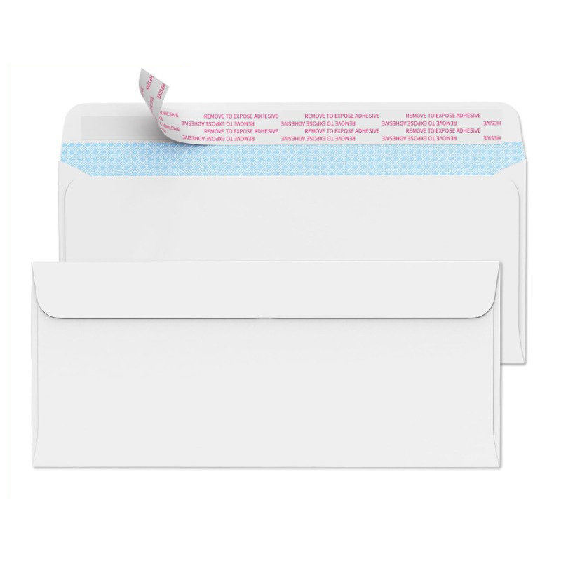 White paper envelopes