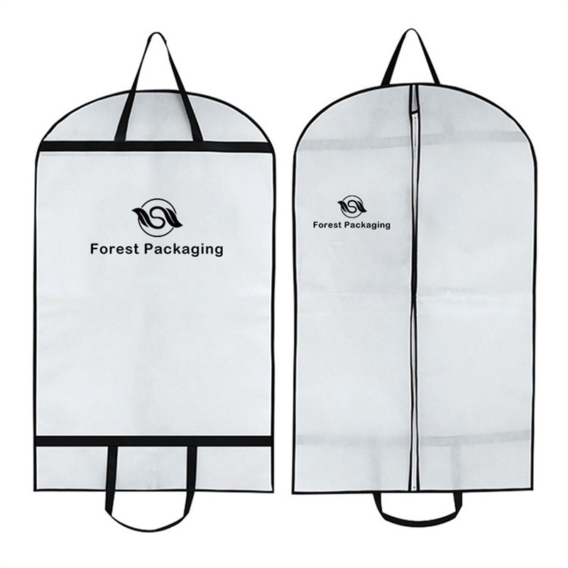 Copriabito da sposa lungo, pieghevole e portatile, con logo personalizzato, per riporre abiti da sposa