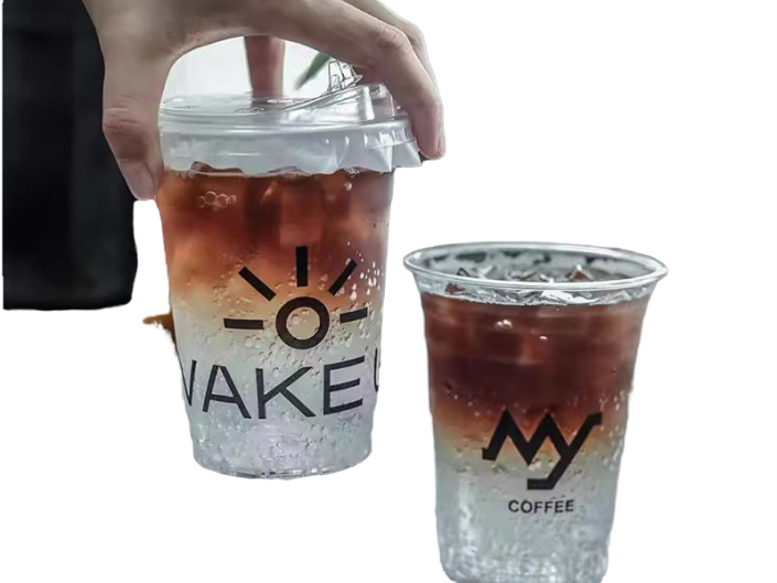 There are so many applications based on PET cups and PET cups is disposable and recyclable.